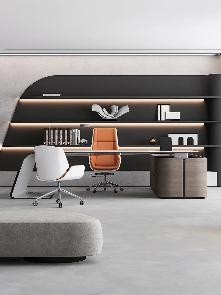 Boss Table President Table Simple Modern Atmosphere Single Boss Large Desk Office General Manager High-end Desk
Boss Table President Table Simple Modern Atmosphere Single Boss Large Desk Office General Manager High-end Desk