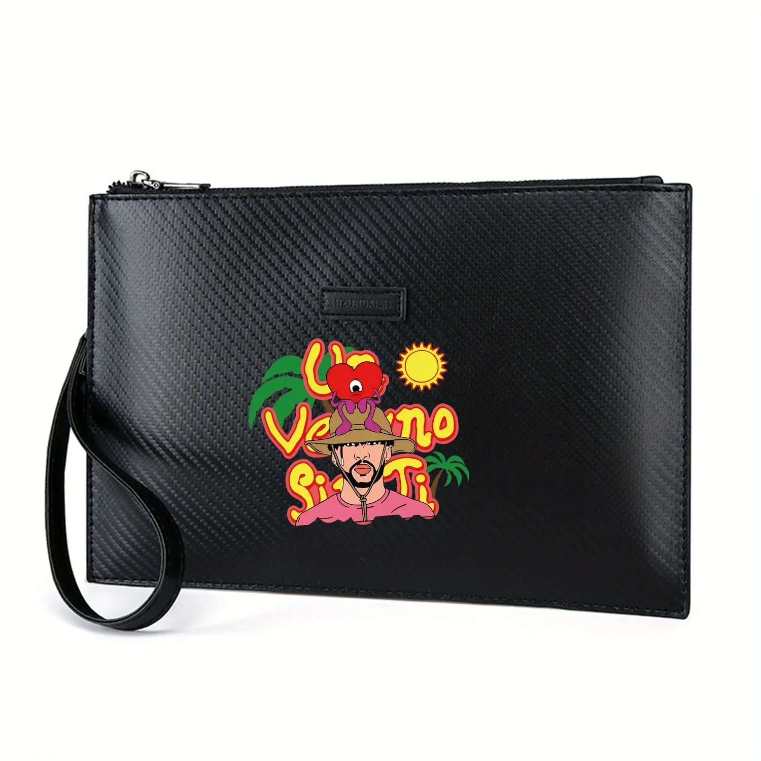 Heart hat palm sun artwork design Elegant Printed PU Men's Handbag Fashionable and Practical for Everyday Carry
Heart hat palm sun artwork design Elegant Printed PU Men's Handbag Fashionable and Practical for Everyday Carry