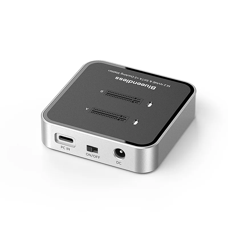 Dual disk M.2 dual protocol, hard disk seat, solid state drive box TYPE-C HUB expansion 10Gbps
Dual disk M.2 dual protocol, hard disk seat, solid state drive box TYPE-C HUB expansion 10Gbps