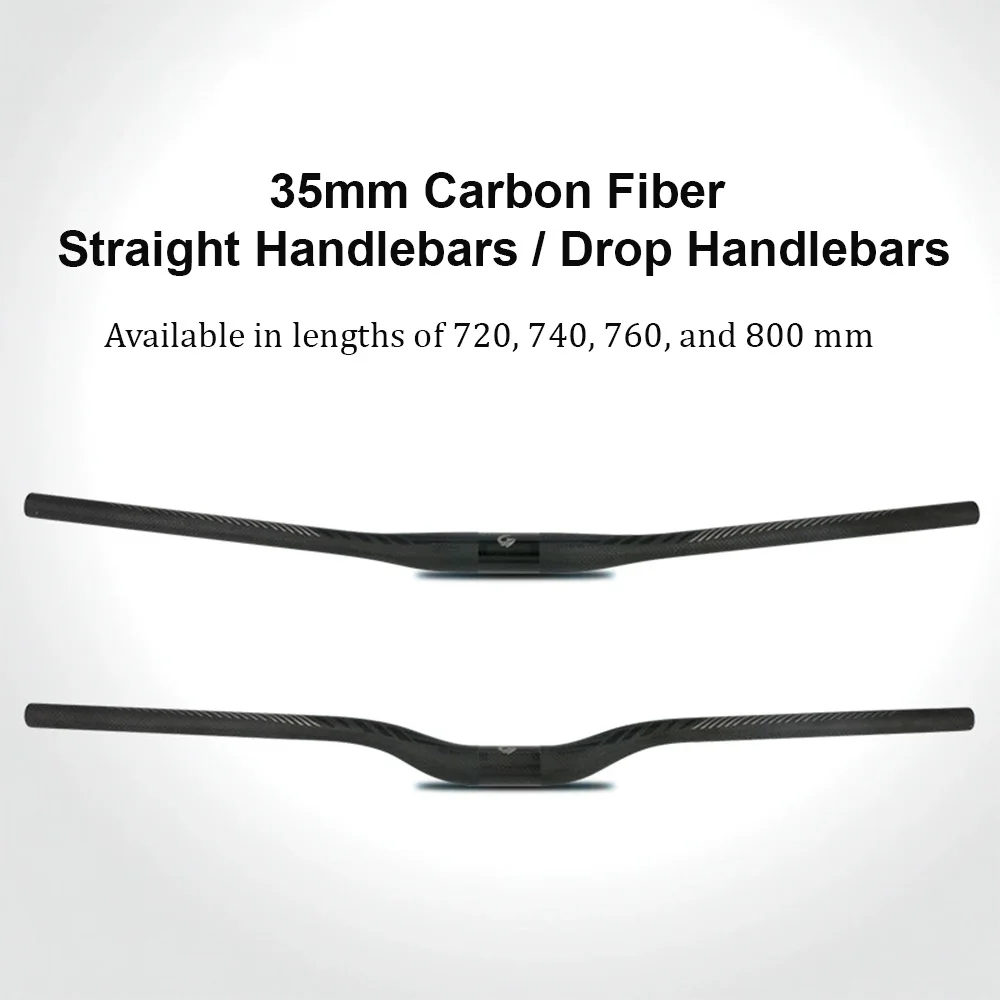 35mm Carbon MTB Handlebar High Strength Off-Road Racing Riser Bar 9 Degree Flat Bar for Bicycle Accessories
35mm Carbon MTB Handlebar High Strength Off-Road Racing Riser Bar 9 Degree Flat Bar for Bicycle Accessories