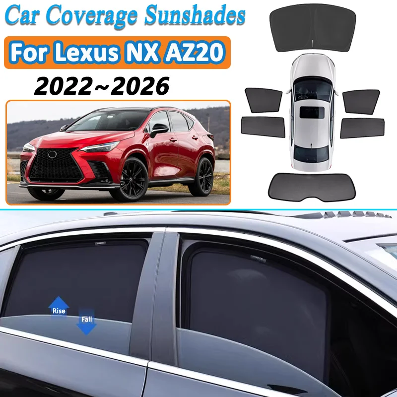 For Lexus NX AZ20 2022~2026 2023 2024 2025 Sun Visor Window Mesh Magnetic Car Sunshades Sunscreen Privacy Curtains Accessories
For Lexus NX AZ20 2022~2026 2023 2024 2025 Sun Visor Window Mesh Magnetic Car Sunshades Sunscreen Privacy Curtains Accessories