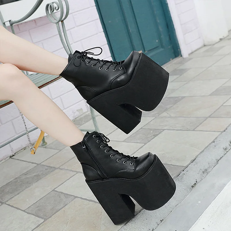 2026 New Female Punk Plus Size Wedge Booties, High-quality Fashion Ladies, Increased Wear-resistant Booties, Women's Shoes
2026 New Female Punk Plus Size Wedge Booties, High-quality Fashion Ladies, Increased Wear-resistant Booties, Women's Shoes