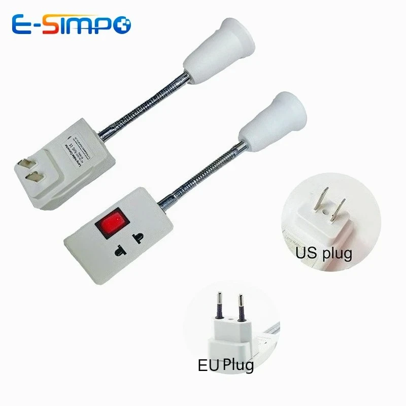 1pc E27 Light Socket Lamp Base EU US Plug Light Holder Bulb Adapter Light Socket Energy Saving Light Bulb Adapter Plug Switch
1pc E27 Light Socket Lamp Base EU US Plug Light Holder Bulb Adapter Light Socket Energy Saving Light Bulb Adapter Plug Switch