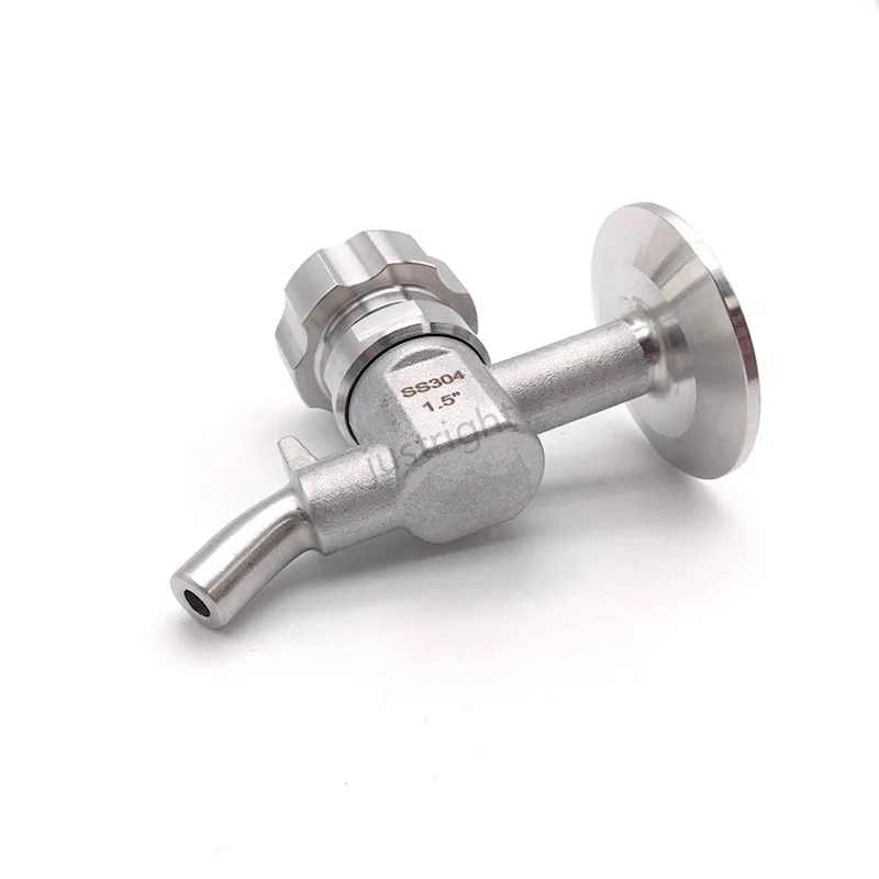 Tri Clamp 1.5" 304 Sanitary Sampling Valve with Screw Cap Lever Handle for Beer Homebrew Fermenter Wine Milk Tank 50.5mm Ferrule
Tri Clamp 1.5" 304 Sanitary Sampling Valve with Screw Cap Lever Handle for Beer Homebrew Fermenter Wine Milk Tank 50.5mm Ferrule