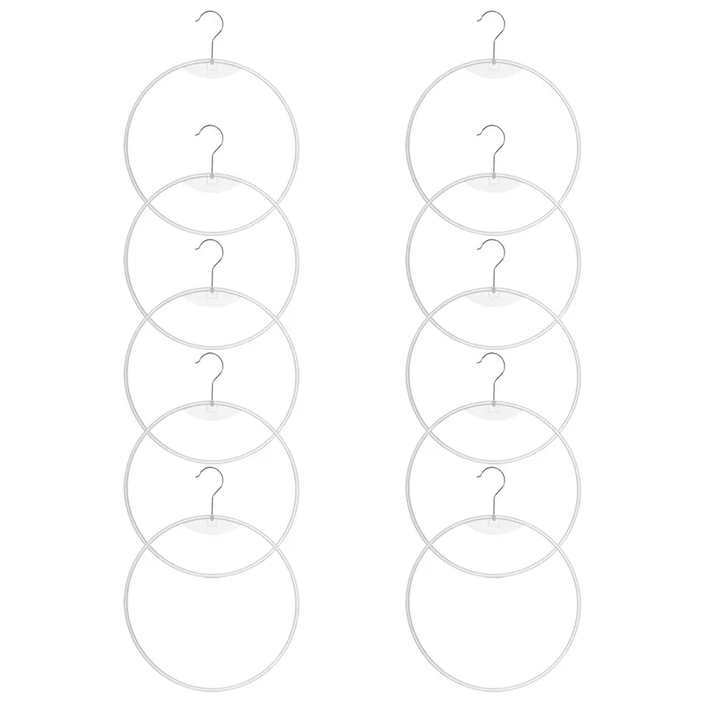 10Pcs Round Ring Bikini Hangers Plastic Brief Display Organizer Multi Functional Scarf Belt Tie Rack for Closet
10Pcs Round Ring Bikini Hangers Plastic Brief Display Organizer Multi Functional Scarf Belt Tie Rack for Closet