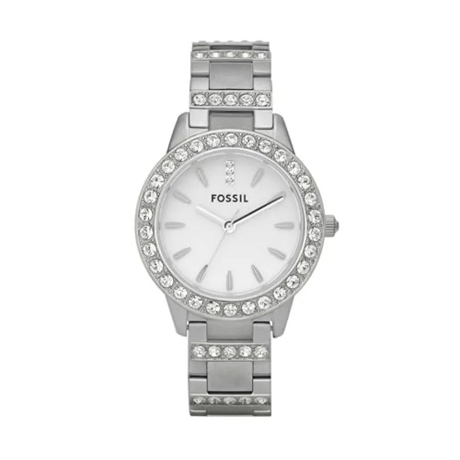Fossil Women's Watch, Jesse Quartz Stainless Steel Three-Hand Watch for Women
Fossil Women's Watch, Jesse Quartz Stainless Steel Three-Hand Watch for Women