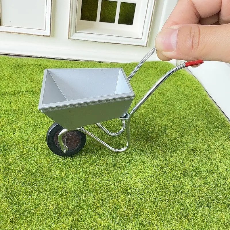 1/12 Dollhouse Simulation Metal Garden Farm Cart Model Dollhouse Furniture Decoration Dolls House Accessories Pretend Play Toys
1/12 Dollhouse Simulation Metal Garden Farm Cart Model Dollhouse Furniture Decoration Dolls House Accessories Pretend Play Toys