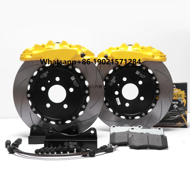 Car Accessories DL8560 4 Pot Brake Caliper With Hose Rotor Center Hat for Ford Focus MK3 2018
Car Accessories DL8560 4 Pot Brake Caliper With Hose Rotor Center Hat for Ford Focus MK3 2018