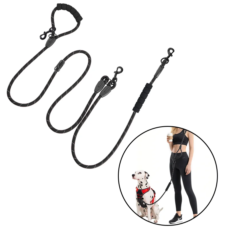 Pet Sling Rope Dog Leash 7.8ft Long with Padded Handle,Heavy Duty,for Control Safety Training | Leashes for Large Dogs or Medium
Pet Sling Rope Dog Leash 7.8ft Long with Padded Handle,Heavy Duty,for Control Safety Training | Leashes for Large Dogs or Medium