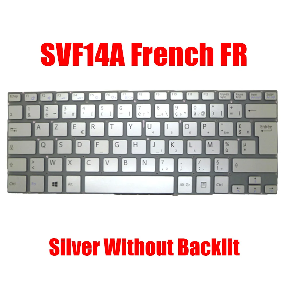 New French FR Laptop Keyboard For SONY For VAIO SVF14A 149238351GR 9Z.NABSQ.00F 149238651FR V141106CK1FR 149238051FR
New French FR Laptop Keyboard For SONY For VAIO SVF14A 149238351GR 9Z.NABSQ.00F 149238651FR V141106CK1FR 149238051FR