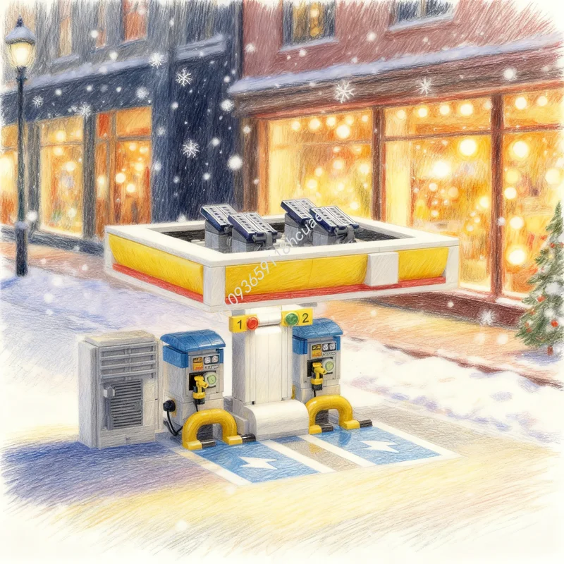 621pcs MOC EV Charging Station City Model Building Blocks Construction Toy DIY Idea Brick Christmas Gifts Kids Education
621pcs MOC EV Charging Station City Model Building Blocks Construction Toy DIY Idea Brick Christmas Gifts Kids Education