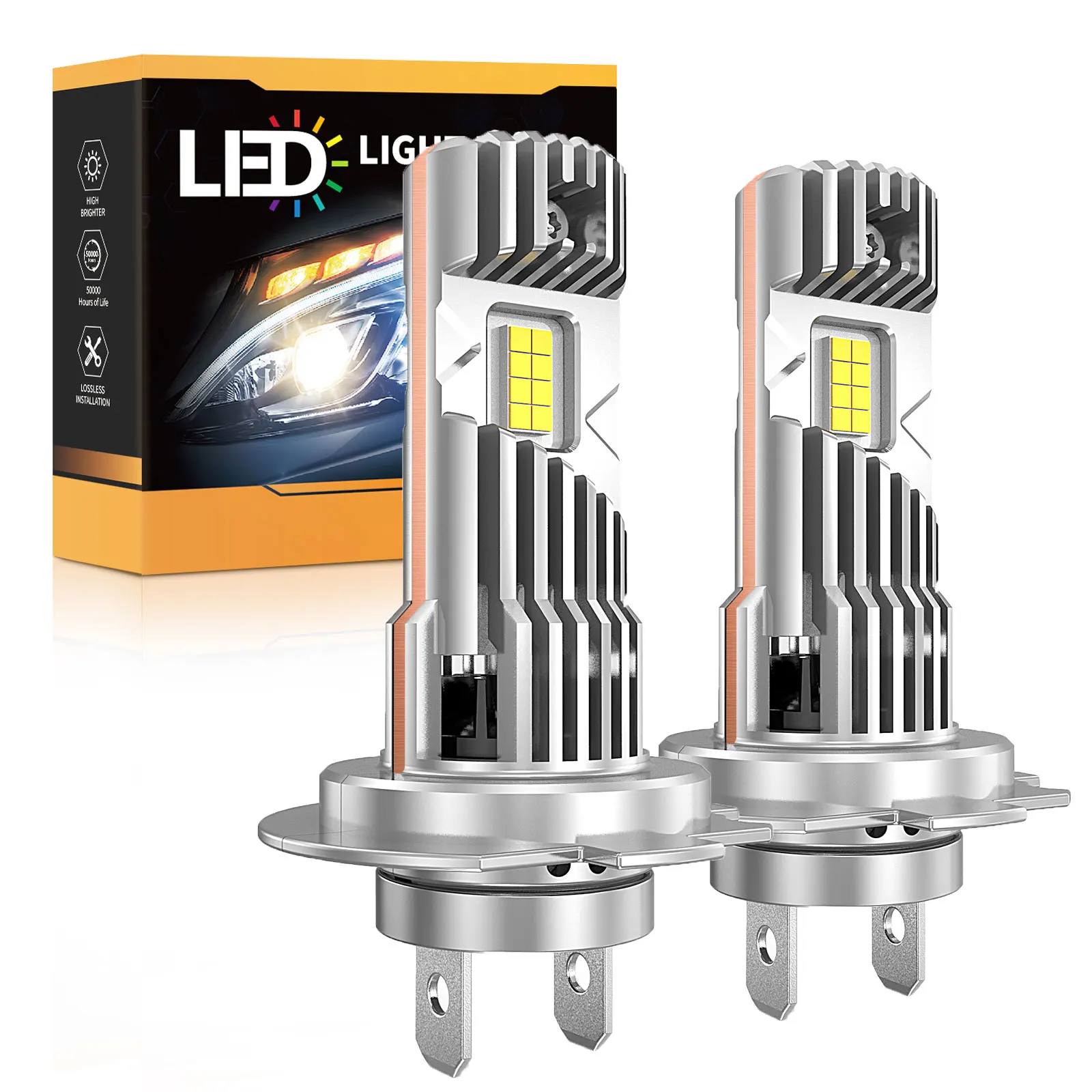 1pair/2pcs 28000LM 200W LED H7 LED Headlights Bulb Canbus with Fan 1:1 6500K Super Brighter LED H7 Fog Light Plug-N-Play 12V 24V
1pair/2pcs 28000LM 200W LED H7 LED Headlights Bulb Canbus with Fan 1:1 6500K Super Brighter LED H7 Fog Light Plug-N-Play 12V 24V
