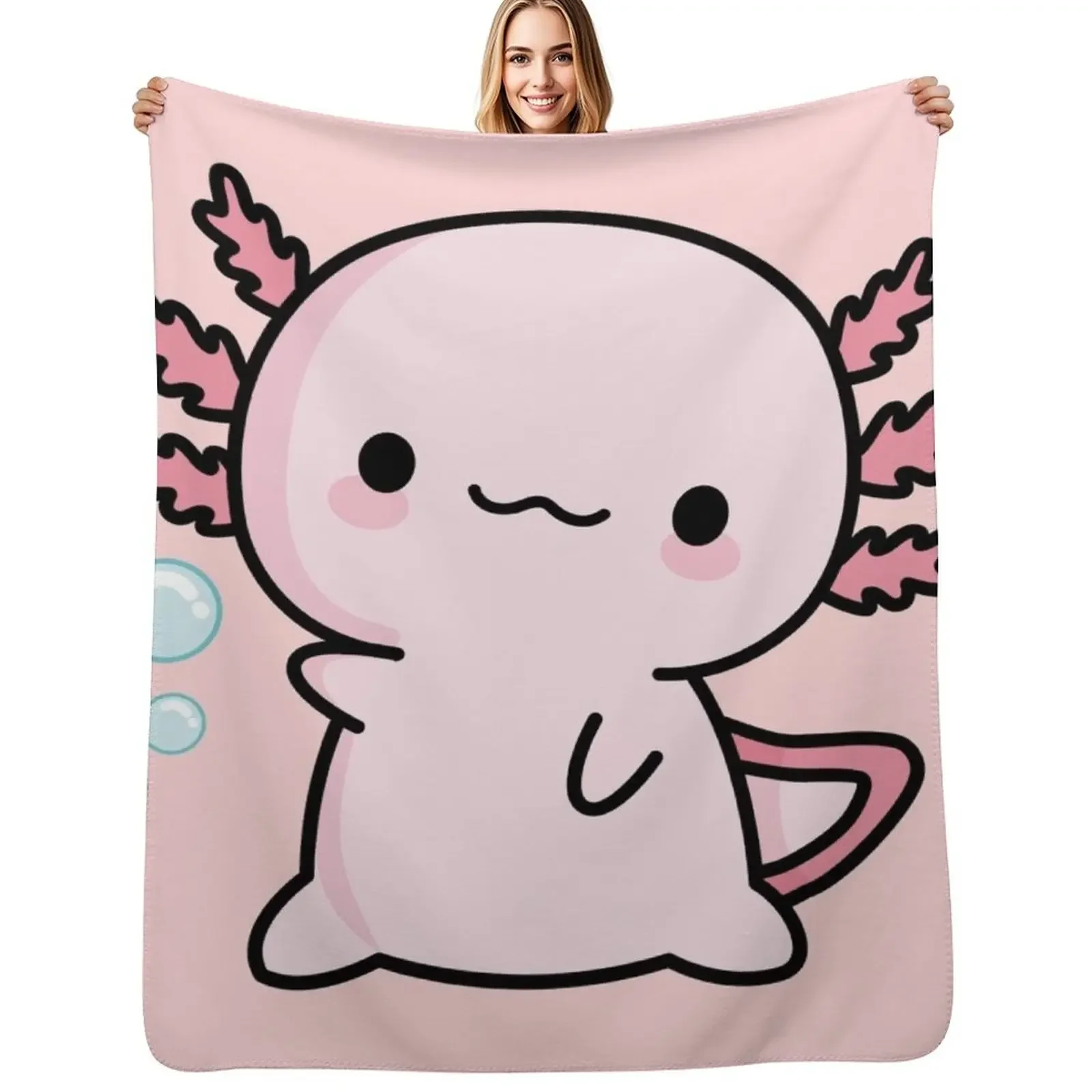 Cute Axolotl Salute Throw Blanket cosplay anime Weighted Sofas Camping Blanket
Cute Axolotl Salute Throw Blanket cosplay anime Weighted Sofas Camping Blanket