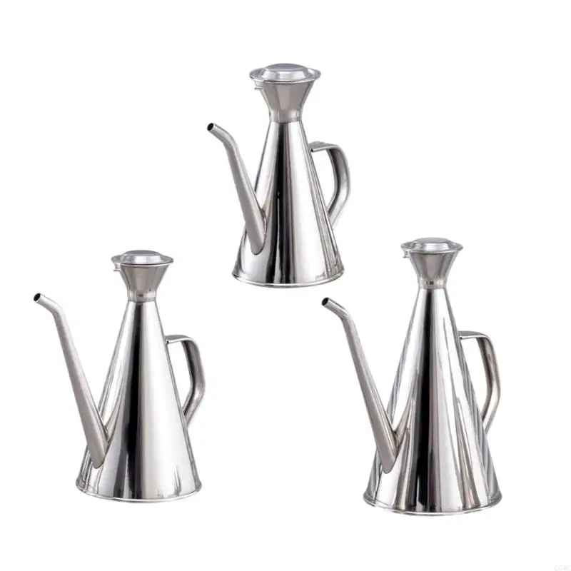 Nonrust Steel Cooking Oil Bottle Leak proof Designs Accuracy Nozzle Comfortable Grip Kitchens Essential Tool Q5WC
Nonrust Steel Cooking Oil Bottle Leak proof Designs Accuracy Nozzle Comfortable Grip Kitchens Essential Tool Q5WC
