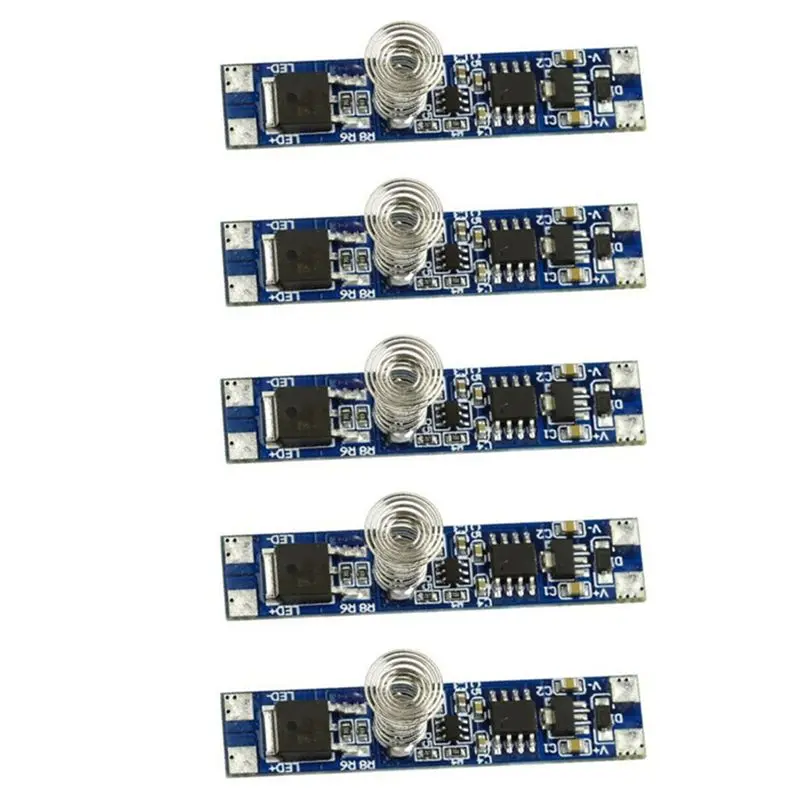 Superb 5X 5V-24V 8A Smart Intelligent LED Light Dimmer Capacitive Sensor Module PCBALED Dimming Control Touch Switch
Superb 5X 5V-24V 8A Smart Intelligent LED Light Dimmer Capacitive Sensor Module PCBALED Dimming Control Touch Switch