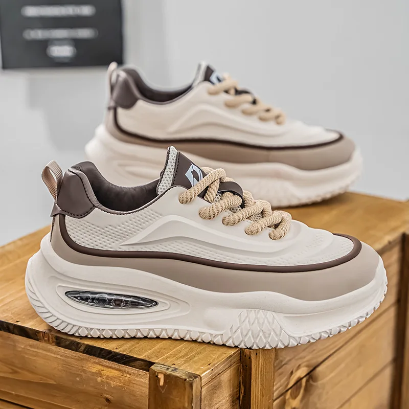 Large-size men's new Korean-style versatile casual sports running shoes, student trendy retro dad shoes
Large-size men's new Korean-style versatile casual sports running shoes, student trendy retro dad shoes