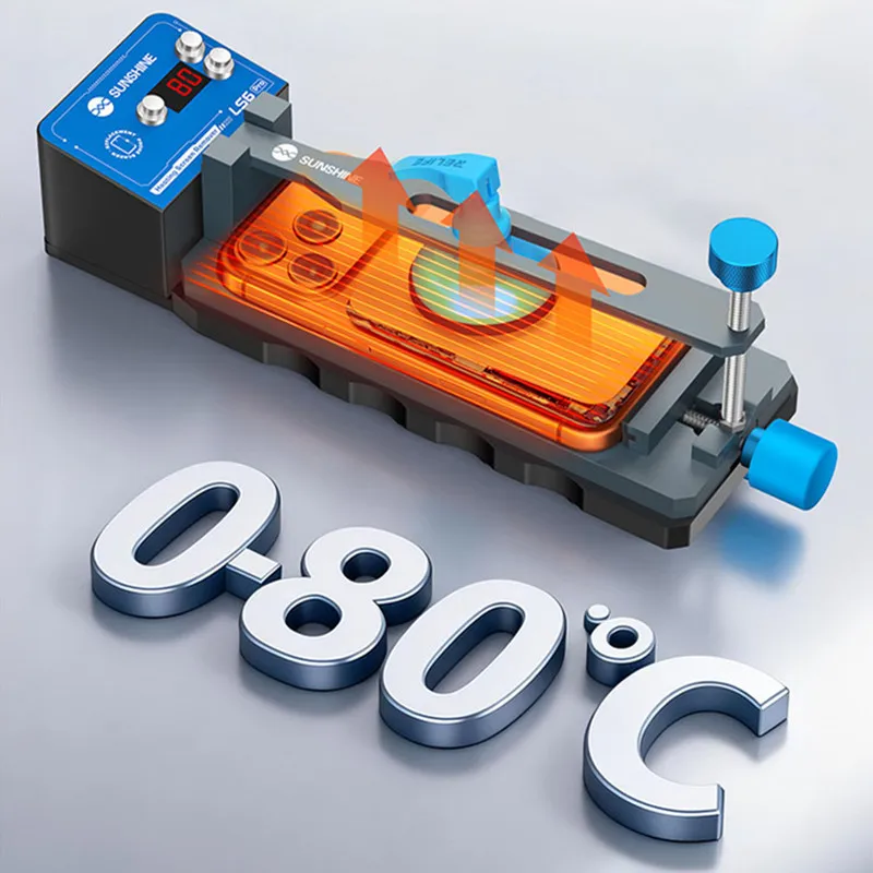 SUNSHINE LS6 Pro Сепаратор для нагрева экранов 0–80°C ℃ Устройство двойного назначения (горячая и холодная вода) совместимо с серией IP17 и всеми моделями Android/IP.
SUNSHINE LS6 Pro Сепаратор для нагрева экранов 0–80°C ℃ Устройство двойного назначения (горячая и холодная вода) совместимо с серией IP17 и всеми моделями Android/IP.