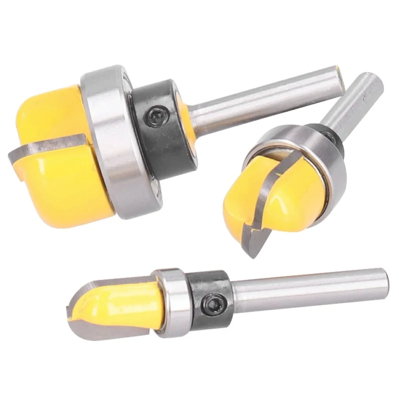 3pcs 6mm Shank Router Bit High Strength Wood Working Milling Cutter Tool Set
3pcs 6mm Shank Router Bit High Strength Wood Working Milling Cutter Tool Set