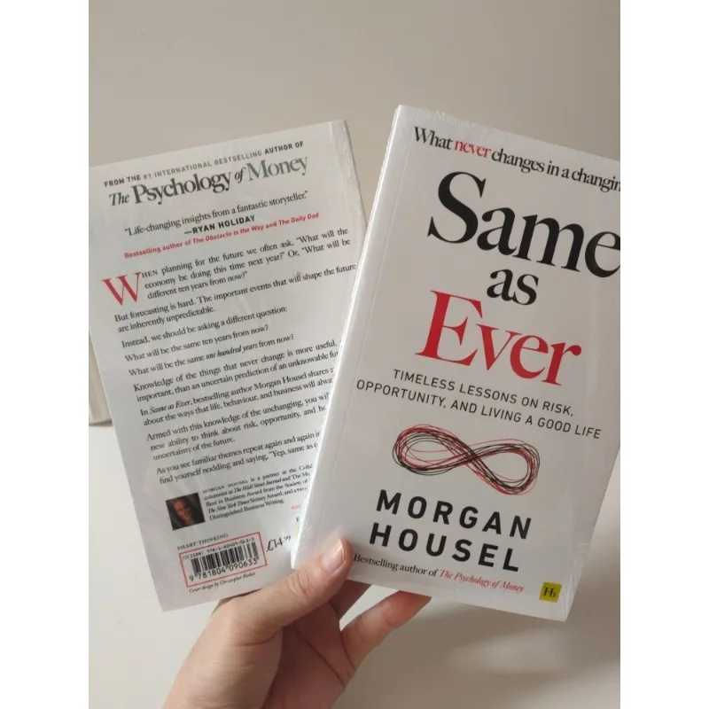 By Morgan Housel The Psychology of Money And Same as Ever Book in English Paperback
By Morgan Housel The Psychology of Money And Same as Ever Book in English Paperback