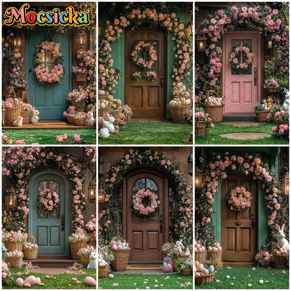 Mocsicka Spring Flowers Photo Background Easter Egg Wedding Party Portrait Photography Backdrop Rose Rabbit Door Decor Wallpaper
Mocsicka Spring Flowers Photo Background Easter Egg Wedding Party Portrait Photography Backdrop Rose Rabbit Door Decor Wallpaper