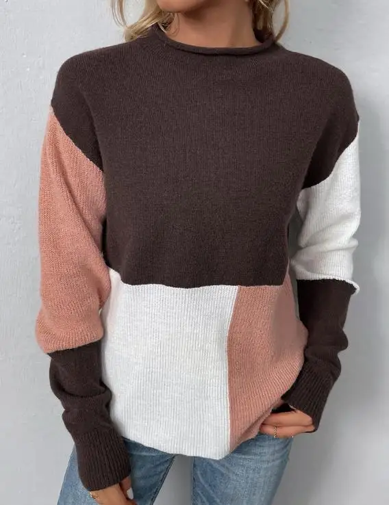 Women's Fall Half High Collar Sweater Knitted Soft Colored Pullovers Cashmere Basic Soft Sweaters for Women 2023 Autumn Winter
Women's Fall Half High Collar Sweater Knitted Soft Colored Pullovers Cashmere Basic Soft Sweaters for Women 2023 Autumn Winter