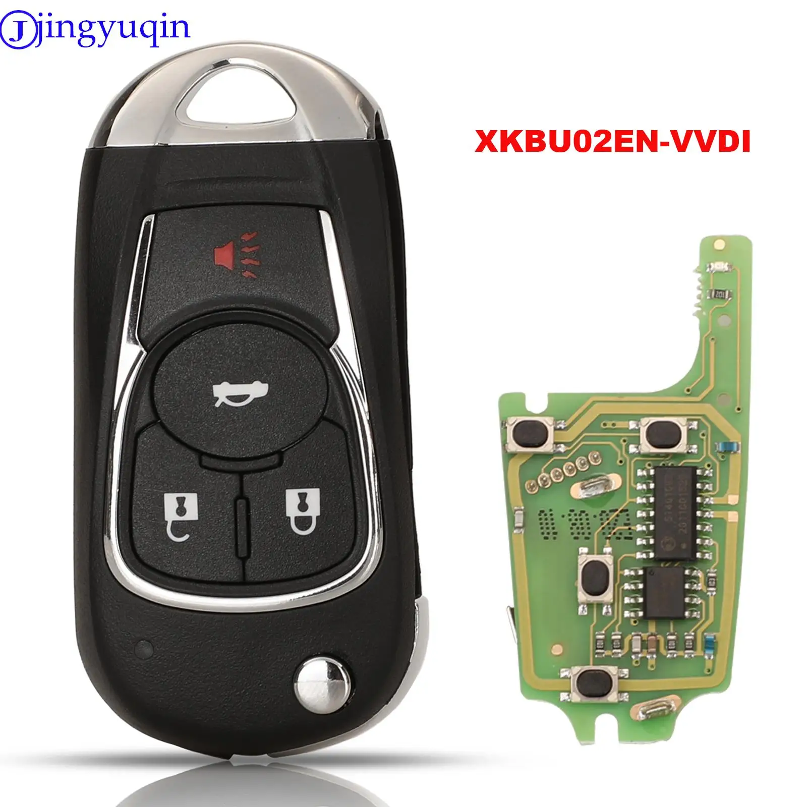 Xhorse jingyuqin VVDI XKBU02EN 4 Button 3+1 Button Remote Universal Remote Control For Buick For GM Type Full Key
Xhorse jingyuqin VVDI XKBU02EN 4 Button 3+1 Button Remote Universal Remote Control For Buick For GM Type Full Key