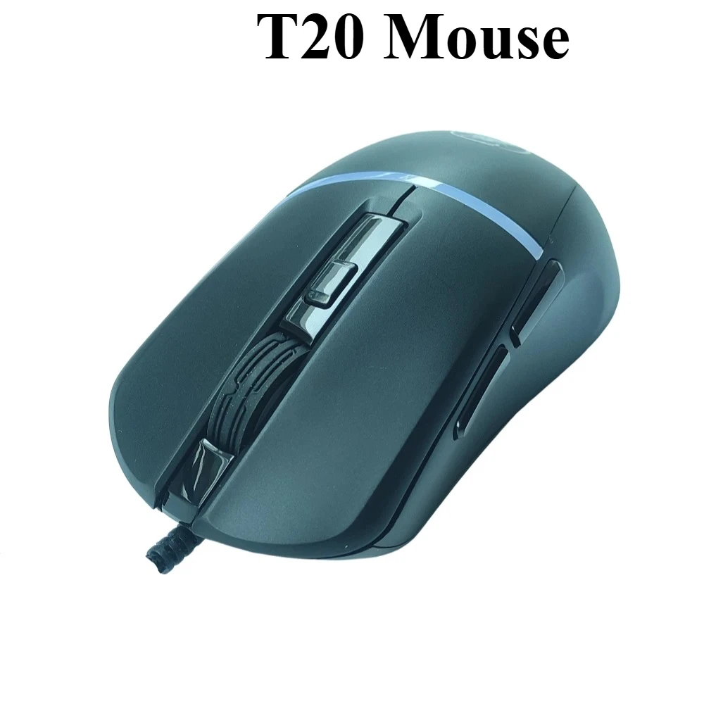 CBcT20 Gaming Mouse Wired USB Backlit Computer Mice High Precision Optical Sensor Gaming Mice For Windows Gaming Wired Mouse