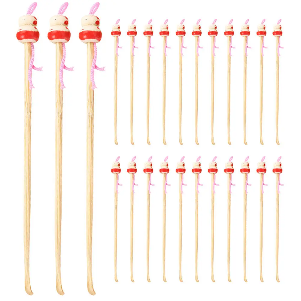 100pcs Bamboo Ear Pick Tools Durable Earwax Removal Portable Cleaner Spoons Random Color Multi Care
100pcs Bamboo Ear Pick Tools Durable Earwax Removal Portable Cleaner Spoons Random Color Multi Care