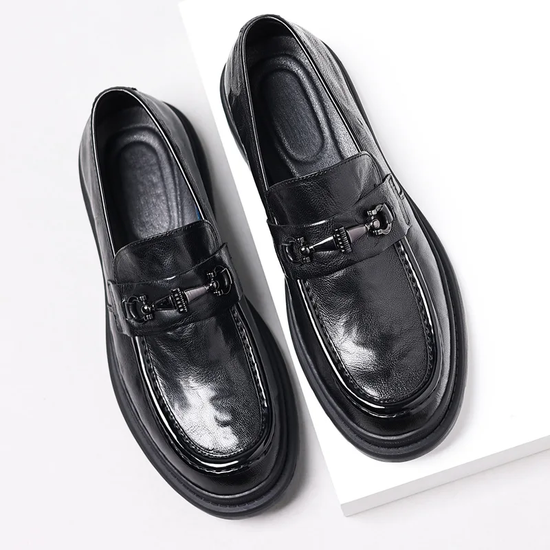 Genuine Leather Men's Shoes Leather Shoes Men Casual Men Leather Sheepskin Breathable Shoes for Men
Genuine Leather Men's Shoes Leather Shoes Men Casual Men Leather Sheepskin Breathable Shoes for Men