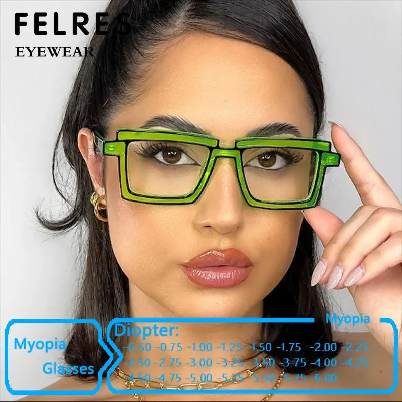 Classical Nearsighted Glasses Cat Eye Metal Anti Blue Rays Eyeglasses Myopia Clear Lens Prescription Glasses Customized Diopter
Classical Nearsighted Glasses Cat Eye Metal Anti Blue Rays Eyeglasses Myopia Clear Lens Prescription Glasses Customized Diopter