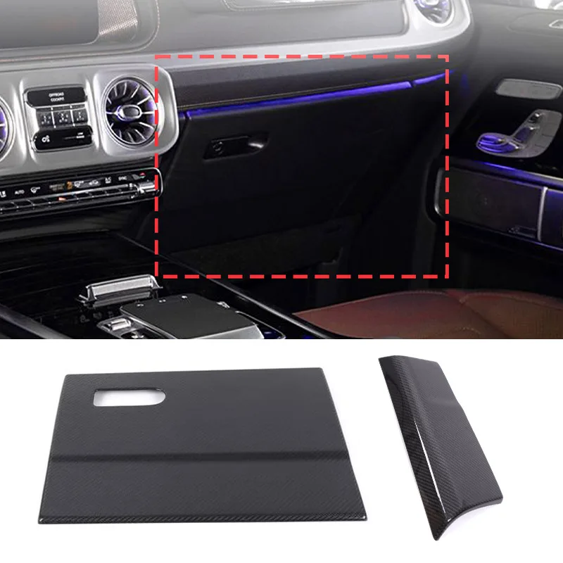 Real carbon fiber For Mercedes Benz G Class W464 2019-2025 Car Co-Pilot Glove Box Decorative Panel Car Interior Accessories
Real carbon fiber For Mercedes Benz G Class W464 2019-2025 Car Co-Pilot Glove Box Decorative Panel Car Interior Accessories