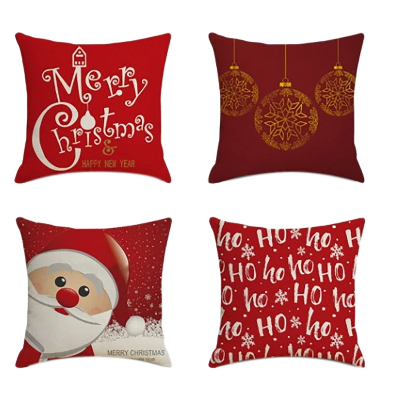 Christmas Storefront Square Pillowcase Home Decor Linen Pillow Cases Cushion Covers For Pattern Gift 45X45cm
Christmas Storefront Square Pillowcase Home Decor Linen Pillow Cases Cushion Covers For Pattern Gift 45X45cm