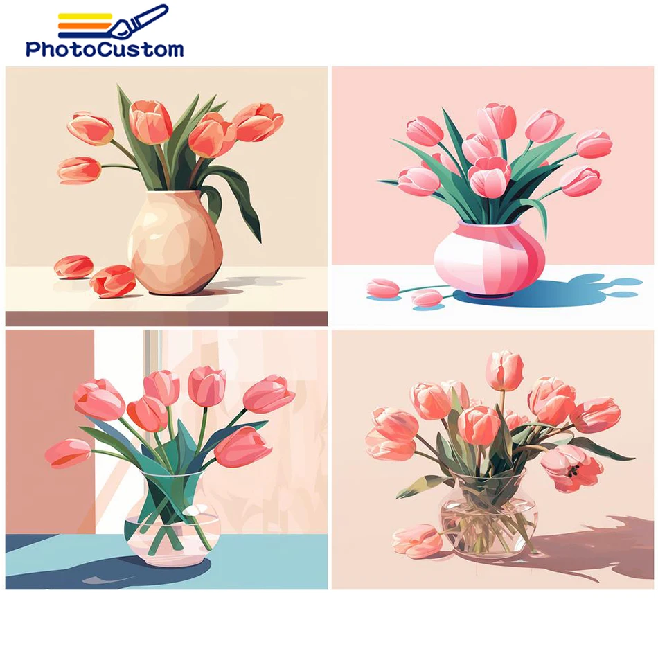 PhotoCustom Flower Modern DIY Painting By Numbers On Canvas Wall Art Picture By Numbers For Living Room Home Decor Gift Art
PhotoCustom Flower Modern DIY Painting By Numbers On Canvas Wall Art Picture By Numbers For Living Room Home Decor Gift Art