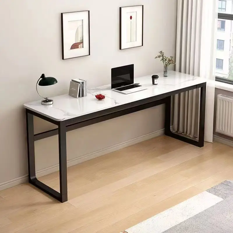 Metal slate study table simple home computer table kitchen workbench modern simple desk
Metal slate study table simple home computer table kitchen workbench modern simple desk