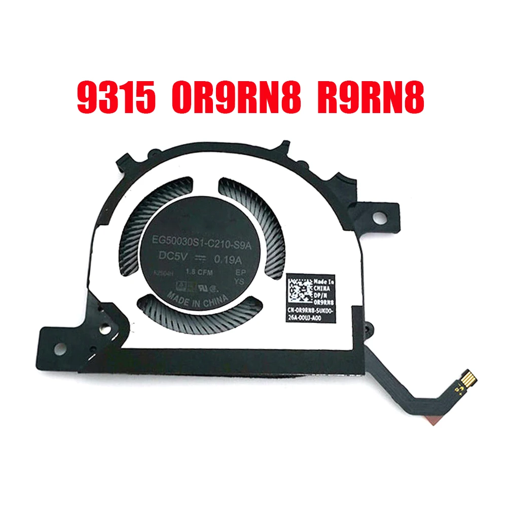 Laptop CPU Fan For DELL For XPS 13 9315 (2022) 0R9RN8 R9RN8 EG50030S1-C210-S9A DC5V 0.19A New
Laptop CPU Fan For DELL For XPS 13 9315 (2022) 0R9RN8 R9RN8 EG50030S1-C210-S9A DC5V 0.19A New