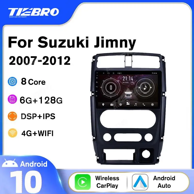 TIEBRO 2Din Android10.0 Car Radio For Suzuki Jimny 2007-2012 GPS Navigation Stereo Receiver Auto Radio DSP Car Multimedia Player
TIEBRO 2Din Android10.0 Car Radio For Suzuki Jimny 2007-2012 GPS Navigation Stereo Receiver Auto Radio DSP Car Multimedia Player