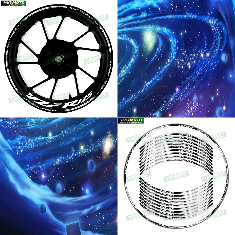 Аксессуары для мотоциклов YZF R125 R 125, 17-дюймовые наклейки на передние и задние колеса, модифицированные светоотражающие наклейки на обод колеса
Аксессуары для мотоциклов YZF R125 R 125, 17-дюймовые наклейки на передние и задние колеса, модифицированные светоотражающие наклейки на обод колеса