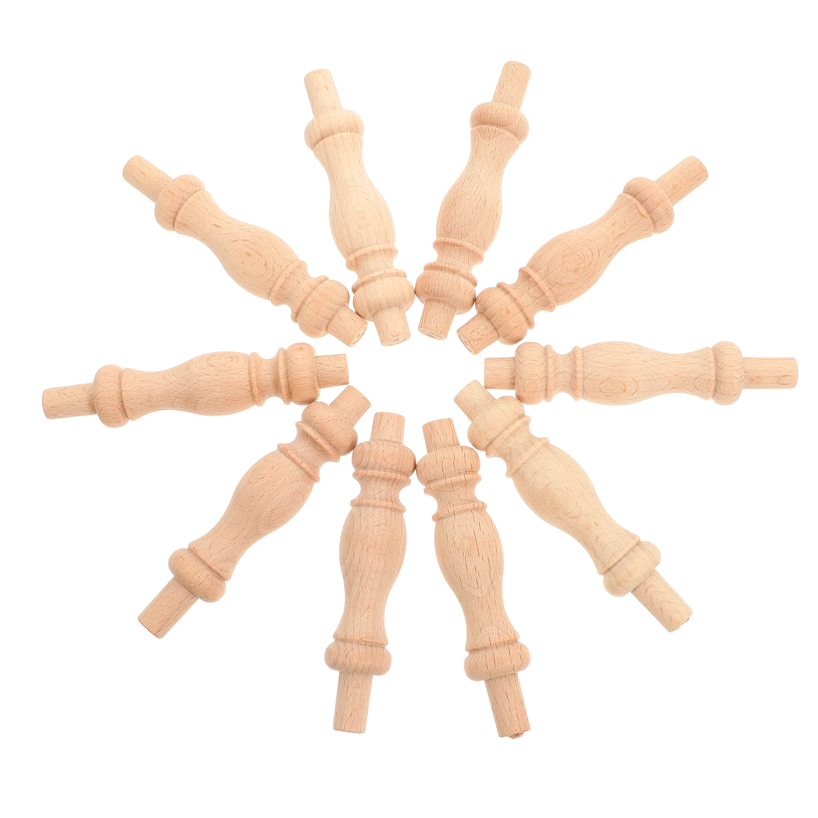 10 PCS Solid Wood Column Decorative Handrail for Stairs Car Door Seals Balusters Deck Railing Strip Posts Furniture Indoor
10 PCS Solid Wood Column Decorative Handrail for Stairs Car Door Seals Balusters Deck Railing Strip Posts Furniture Indoor