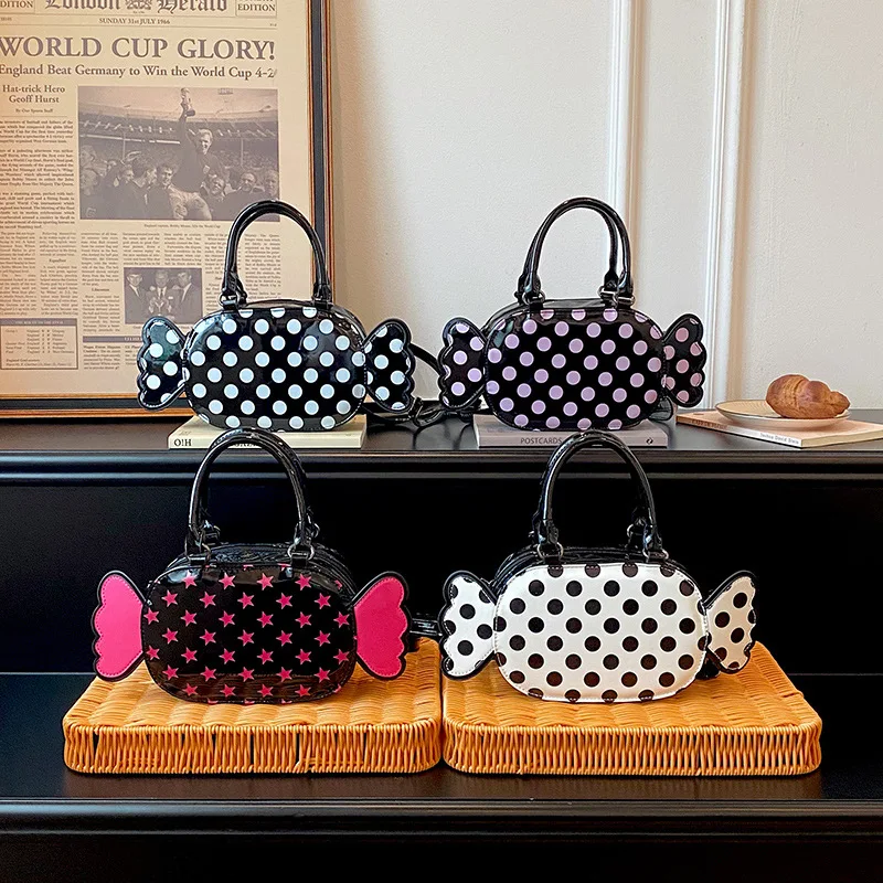 2026 New Women's Storage Bag Fashionable and High-quality Women's Crossbody Bag Cute Candy Shaped Girl Commuting Shoulder Bag
2026 New Women's Storage Bag Fashionable and High-quality Women's Crossbody Bag Cute Candy Shaped Girl Commuting Shoulder Bag