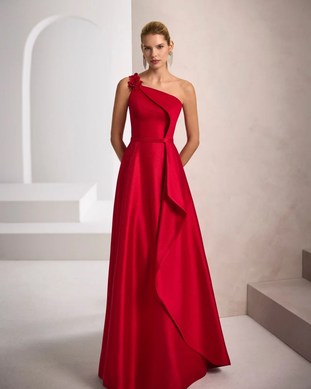 Customized High Quality Women Jersey Handmade Flower Ruched A-line Evening Dresses Elegant One-shoulder Sleeveless Prom Dresses
Customized High Quality Women Jersey Handmade Flower Ruched A-line Evening Dresses Elegant One-shoulder Sleeveless Prom Dresses