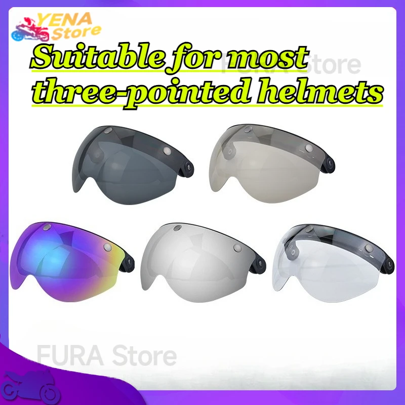 Suitable for most three-pointed helmets, UV-protective and scratch-resistant helmet covers, motorcycle accessories.
Suitable for most three-pointed helmets, UV-protective and scratch-resistant helmet covers, motorcycle accessories.