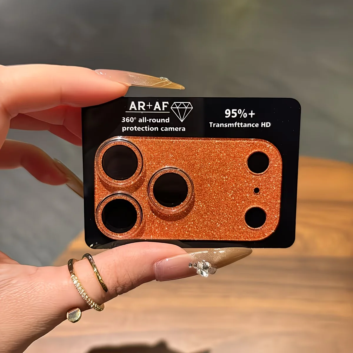 1PC Orange Glitter Camera Lens Protector for iPhone 17 Pro 17 Pro Max 9H Tempered Glass Full Cover Anti-Scratch Case Friendly
1PC Orange Glitter Camera Lens Protector for iPhone 17 Pro 17 Pro Max 9H Tempered Glass Full Cover Anti-Scratch Case Friendly