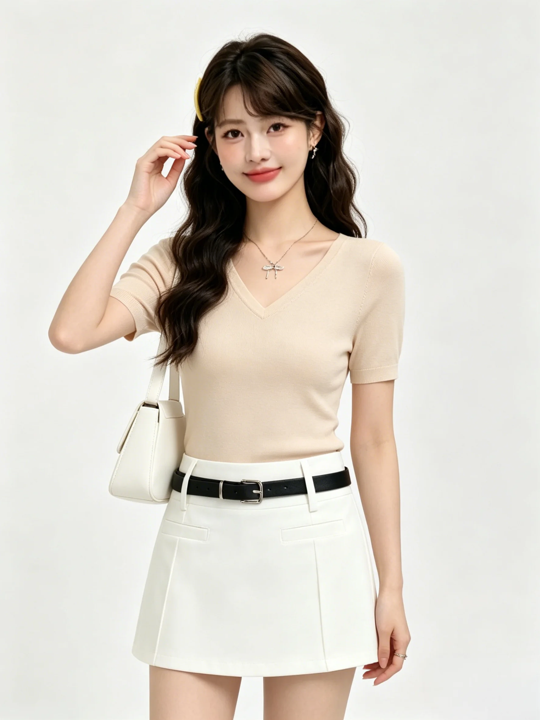 High Waist White Wide Leg Pants Casual Slimming Short Women's Summer New Style College Style Personality Casual Skirt Pants
High Waist White Wide Leg Pants Casual Slimming Short Women's Summer New Style College Style Personality Casual Skirt Pants