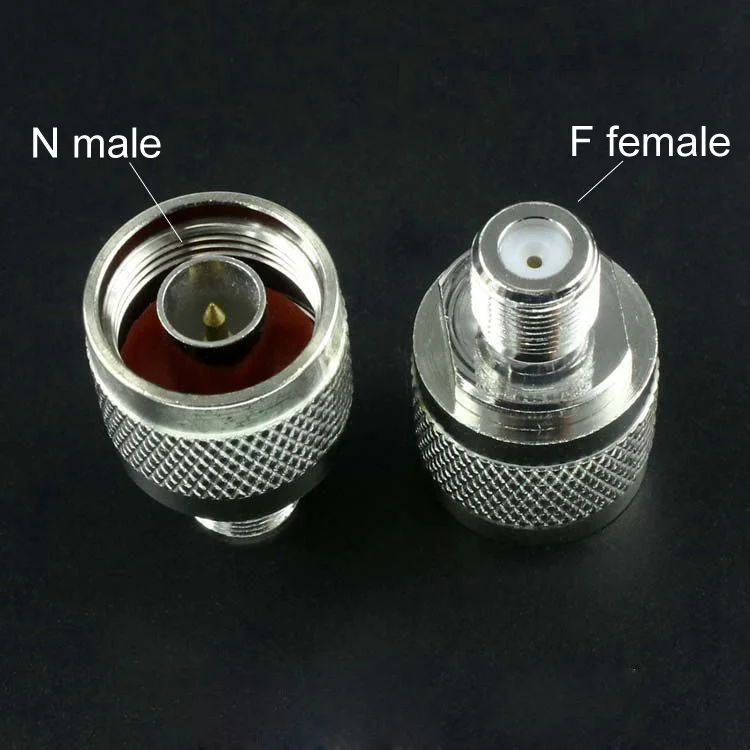 100PCS/LOT N Male N-Type Plug To F Female Jack R F Coaxial Adapter Connector
100PCS/LOT N Male N-Type Plug To F Female Jack R F Coaxial Adapter Connector