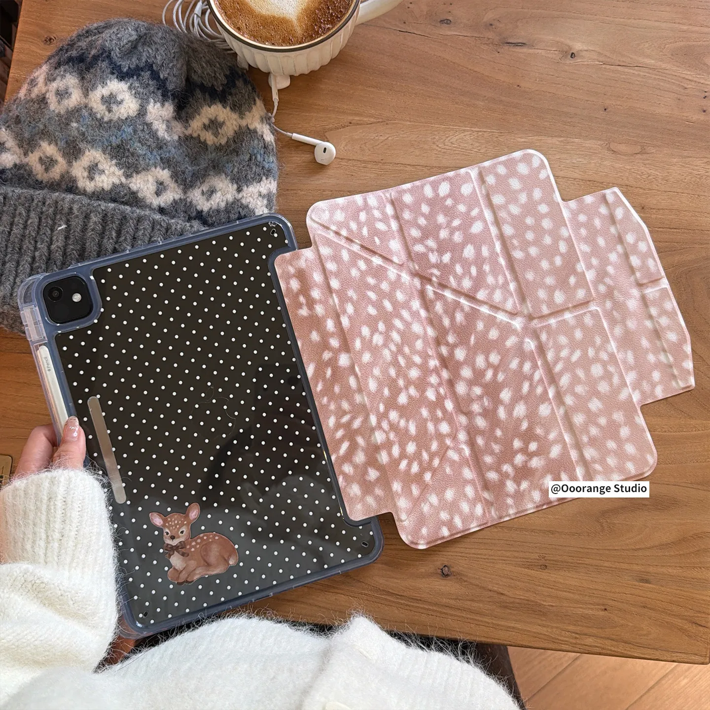 Ins Cute Elk Spots Pink Table Case For iPad Pro 11 12.9 13 M2 M3 M4 M5 Shell 8.3 9.7 10.2 5/6/7/8/9/10/11th Air 3 4 5 6 7 Cover
Ins Cute Elk Spots Pink Table Case For iPad Pro 11 12.9 13 M2 M3 M4 M5 Shell 8.3 9.7 10.2 5/6/7/8/9/10/11th Air 3 4 5 6 7 Cover