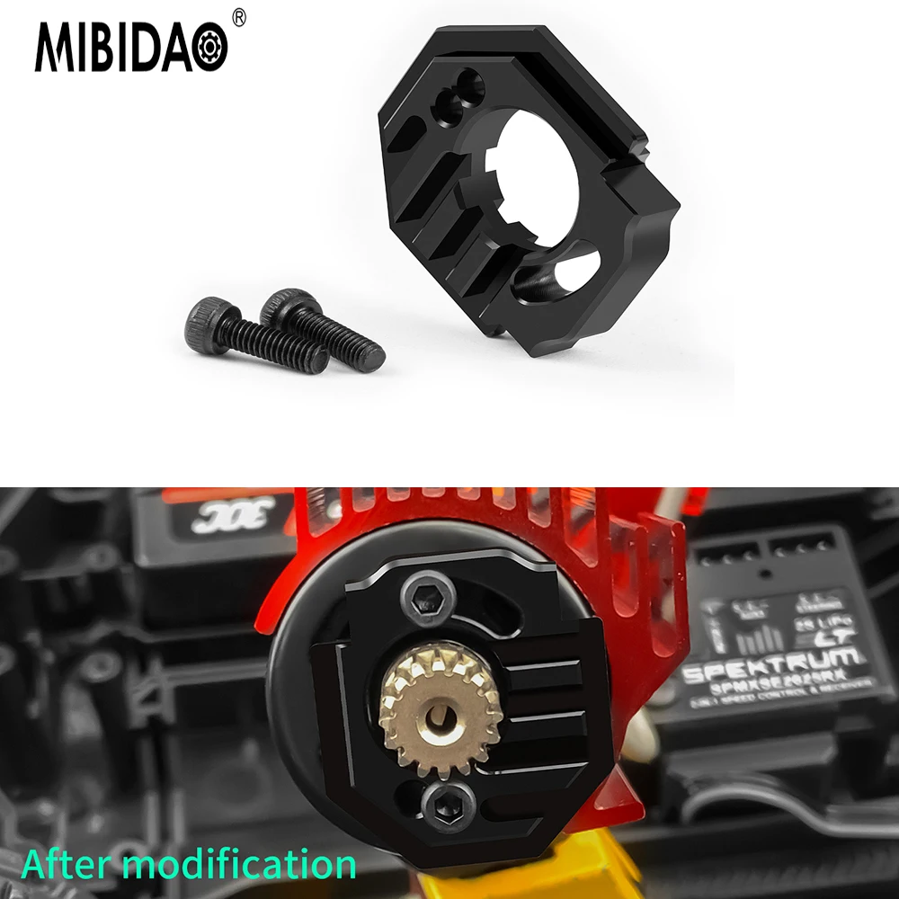 MIBIDAO Aluminum Alloy 7075 Adjustable Motor Heat Sink Mount For 1/18 Granite Grom Typhon Grom RC Car Upgrade Parts Accessories
MIBIDAO Aluminum Alloy 7075 Adjustable Motor Heat Sink Mount For 1/18 Granite Grom Typhon Grom RC Car Upgrade Parts Accessories