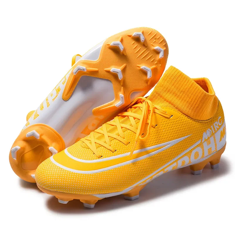 Men Anti-Slip Soccer Shoes High Top Football Boots Prefessional FG/TF Training Footabll Shoes Adult Outdoor Soccer Cleats 2023
Men Anti-Slip Soccer Shoes High Top Football Boots Prefessional FG/TF Training Footabll Shoes Adult Outdoor Soccer Cleats 2023