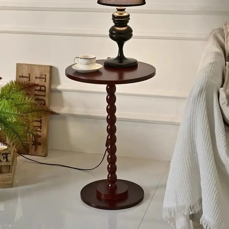 American Retro Solid Wood Round Side Table Modern Simple Design Coffee Table for Living Room Sofa Side Balcony Bedroom Bedside
American Retro Solid Wood Round Side Table Modern Simple Design Coffee Table for Living Room Sofa Side Balcony Bedroom Bedside
