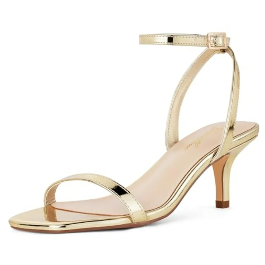 Women's Kitten Low Heels Square Open Toe Ankle Strap Sandals Sexy Strappy 2 Inch High Heels for Women Comfort Dress Party Weddi
Women's Kitten Low Heels Square Open Toe Ankle Strap Sandals Sexy Strappy 2 Inch High Heels for Women Comfort Dress Party Weddi