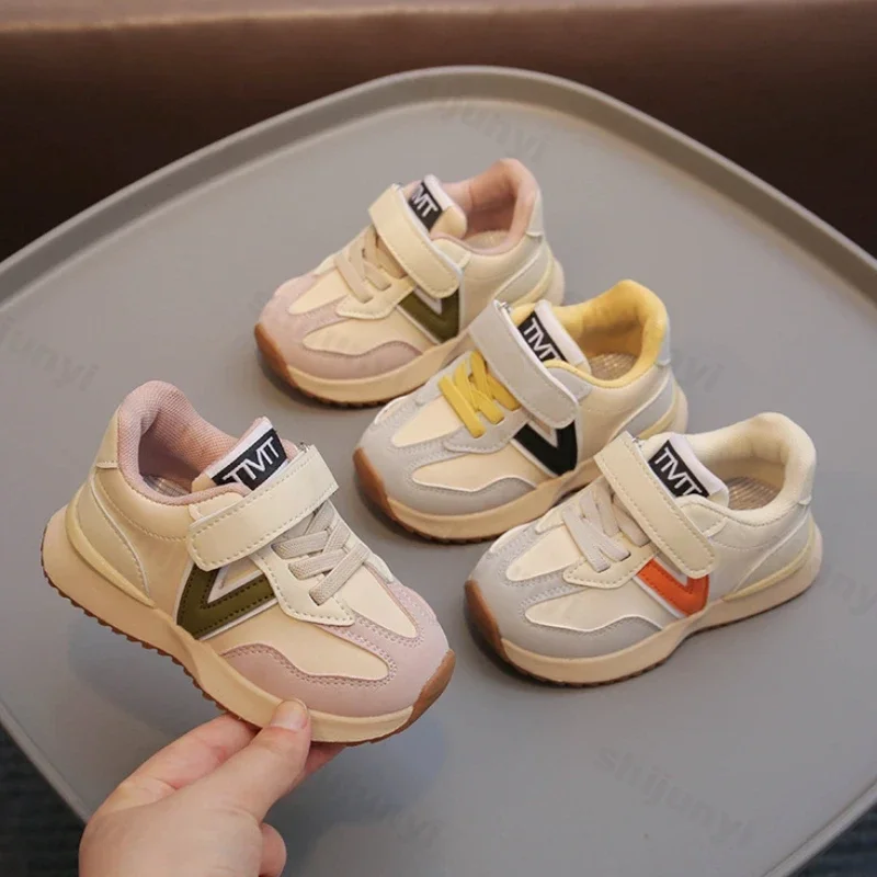 Boys Girls Soft Sole Casual Sneakers New 2025 Fashion Trend Running Shoes Baby Kids PU Canvas Shoes Children Outdoor Sport Shoes
Boys Girls Soft Sole Casual Sneakers New 2025 Fashion Trend Running Shoes Baby Kids PU Canvas Shoes Children Outdoor Sport Shoes